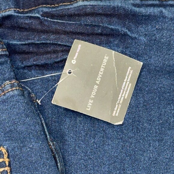 Eddie Bauer Jeans Mens 38x30 Slim Fit Flex Stretch Straight Leg Dark Wash NWT - Picture 7 of 16